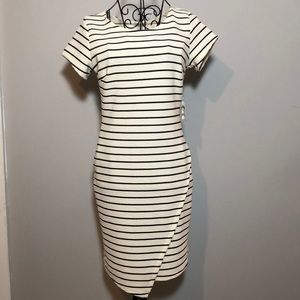 NWT Striped Midi Dress